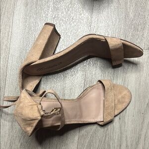 Bordello Women's Tan Heeled Sandals